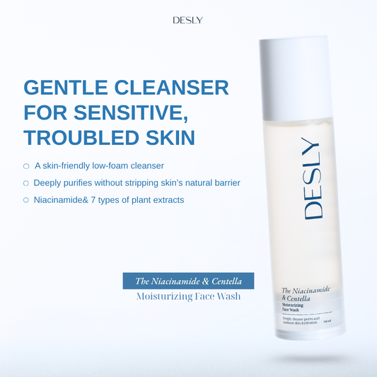 The Niacinamide & Centella Moisturizing Face Wash 100ml