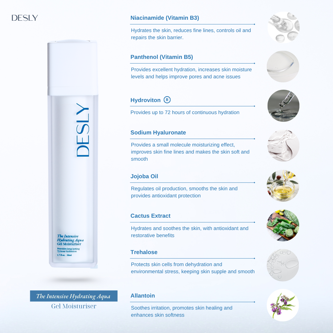 The Intensive Hydrating Aqua Gel Moisturiser 50ml
