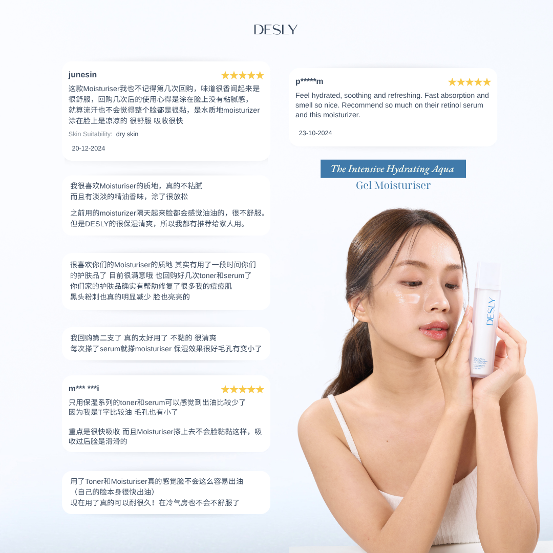 The Intensive Hydrating Aqua Gel Moisturiser 50ml
