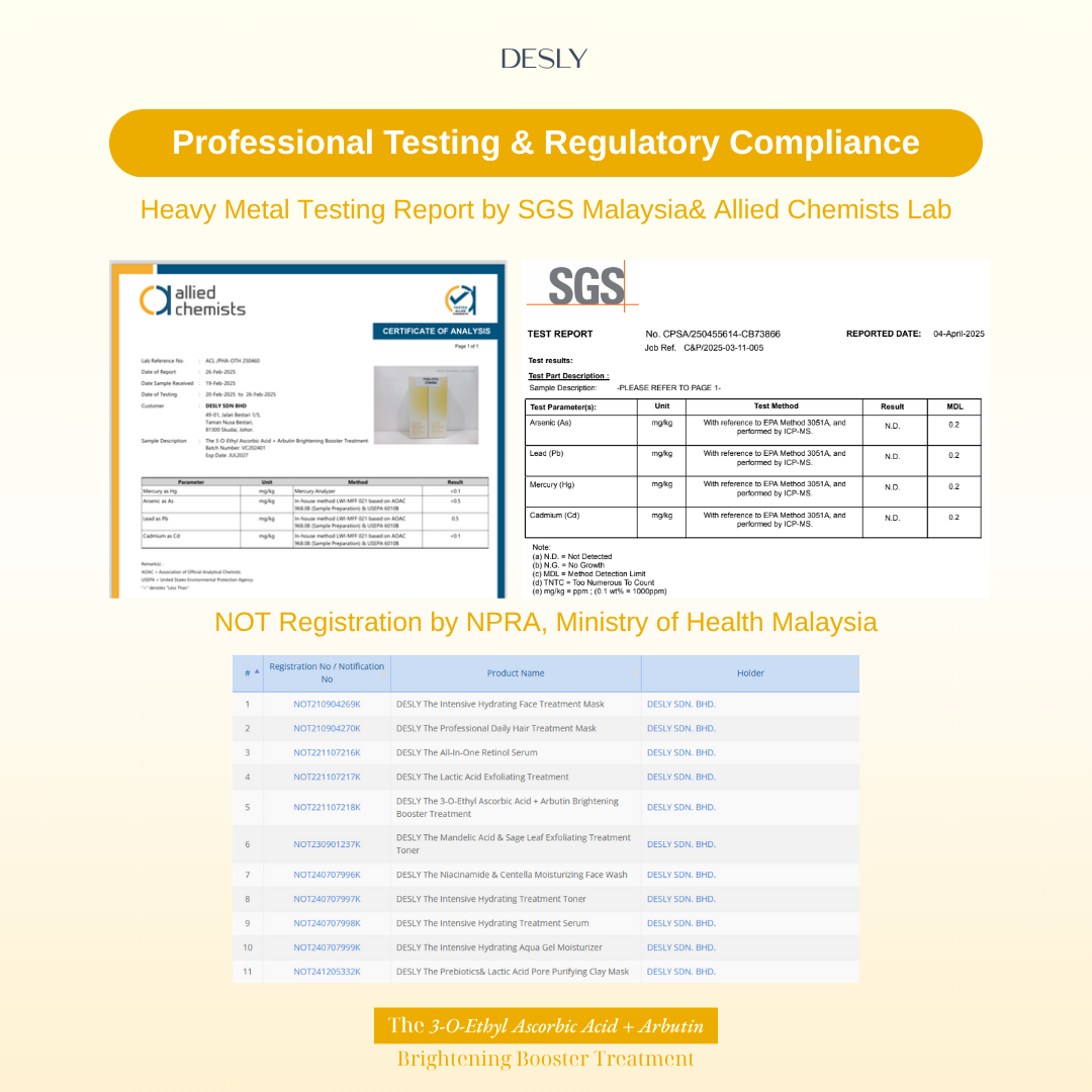 The 3-O-Ethyl Ascorbic Acid + Arbutin Brightening Booster Treatment 30ml