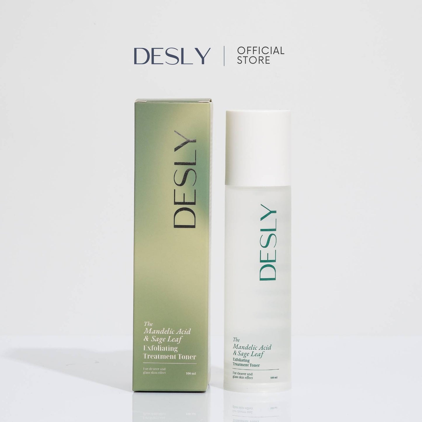 The Mandelic Acid & Sage Leaf Exfoliating Treatment Toner 100ml