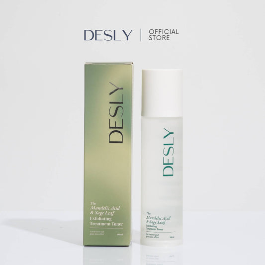 The Mandelic Acid & Sage Leaf Exfoliating Treatment Toner 100ml