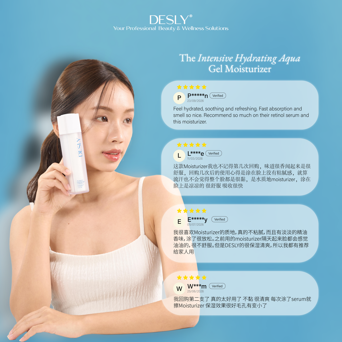 The Intensive Hydrating Aqua Gel Moisturizer 50ml