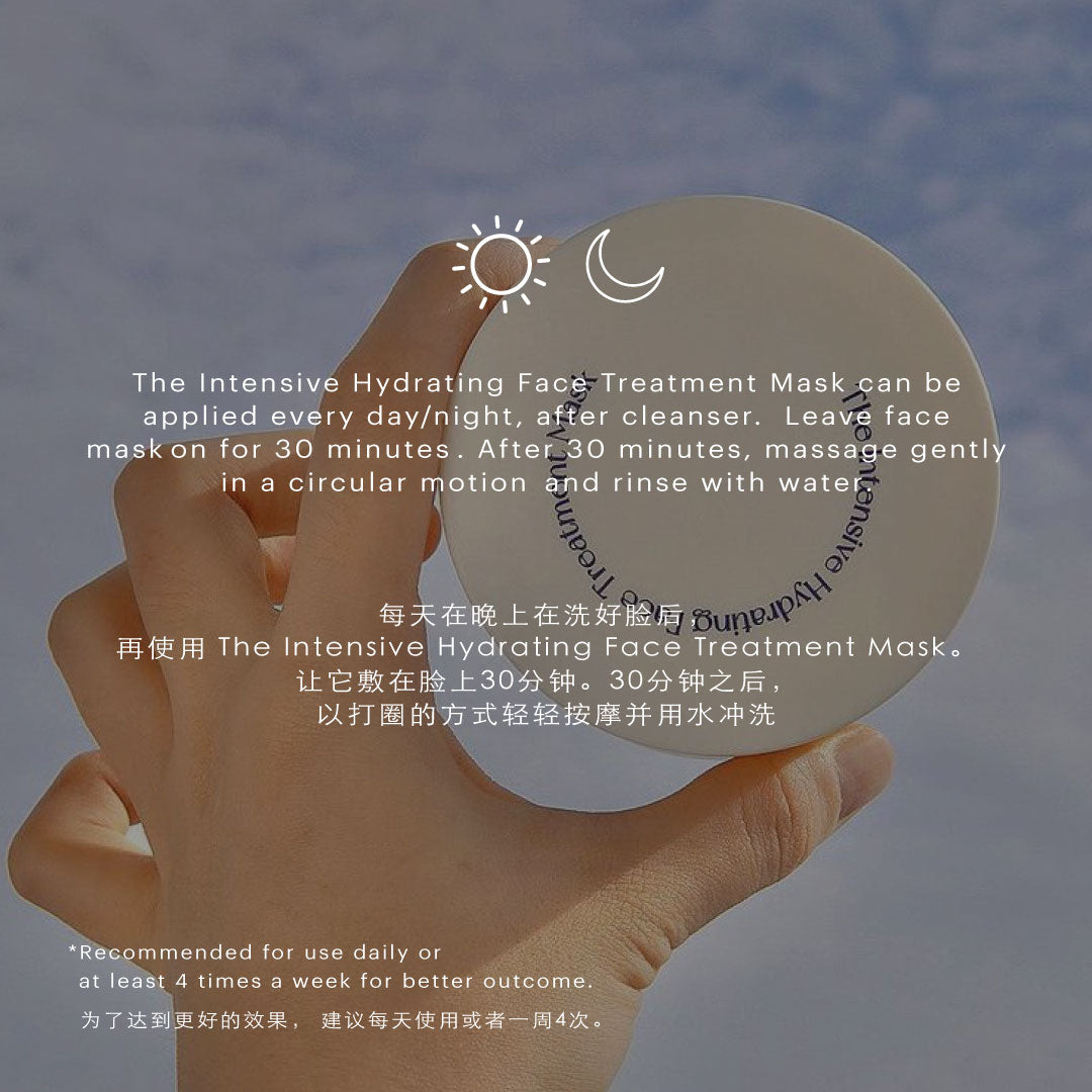 The Intensive Hydrating Face Treatment Mask 30ml (15ml*2pcs)