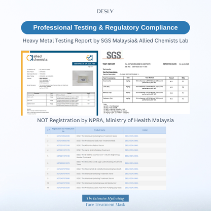 The Intensive Hydrating Face Treatment Mask 80ml