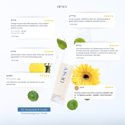 The Niacinamide & Centella Moisturizing Face Wash 100ml