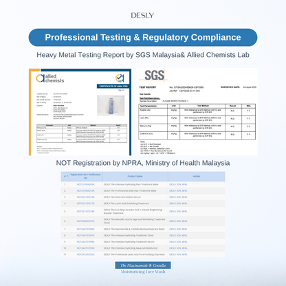 The Niacinamide & Centella Moisturizing Face Wash 100ml
