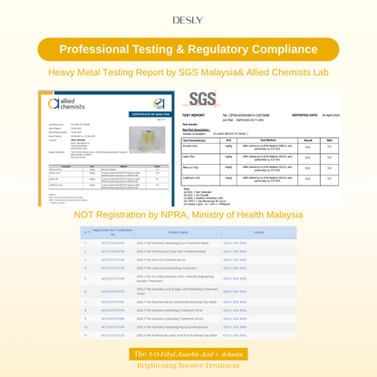 The 3-O-Ethyl Ascorbic Acid + Arbutin Brightening Booster Treatment 30ml