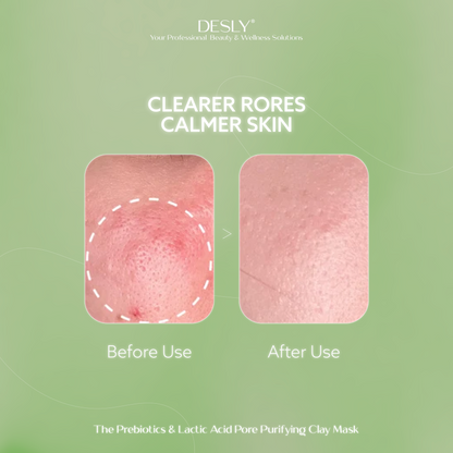 The Prebiotics & Lactic Acid Pore Purifying Clay Mask 80ml