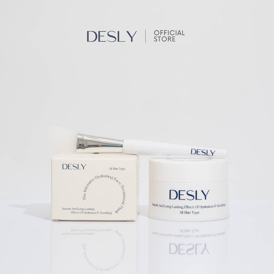 The Intensive Hydrating Face Treatment Mask 80ml with Mask Brush