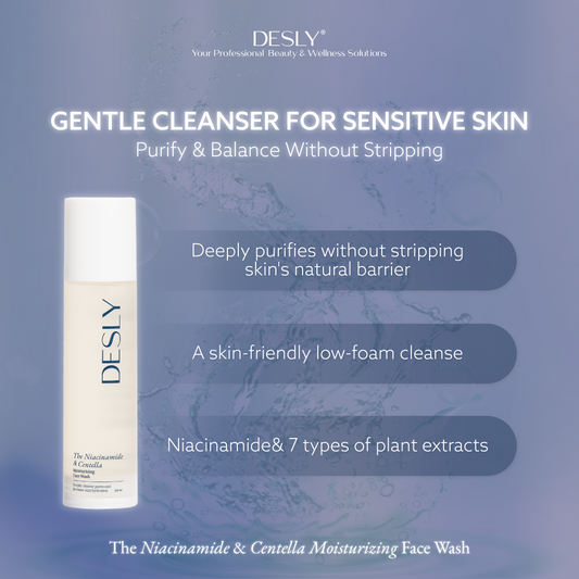 The Niacinamide & Centella Moisturizing Face Wash 100ml