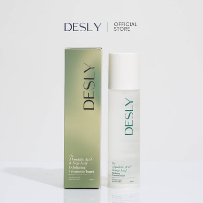 The Mandelic Acid & Sage Leaf Exfoliating Treatment Toner 100ml