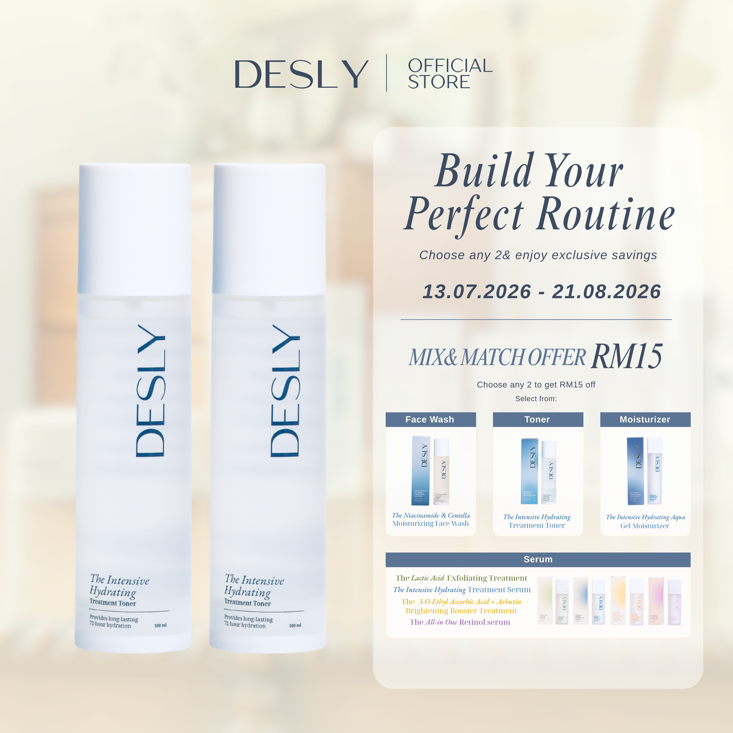 The Intensive Hydrating Treatment Toner 100ml