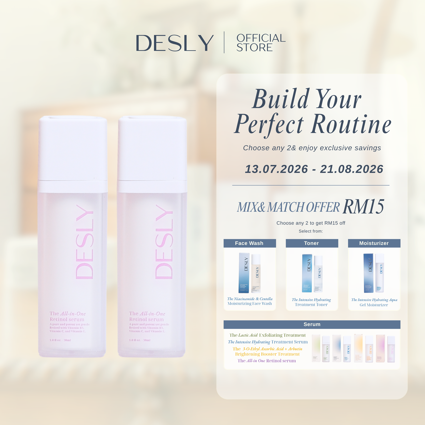The All-In-One Retinol Serum 30ml
