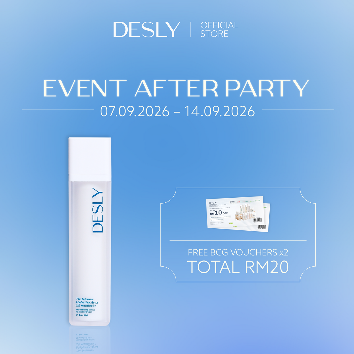 The Intensive Hydrating Aqua Gel Moisturizer 50ml