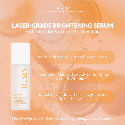 The 3-O-Ethyl Ascorbic Acid + Arbutin Brightening Booster Treatment 30ml